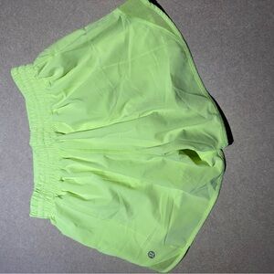 lululemon athletica Women's Bright Lime Shorts
